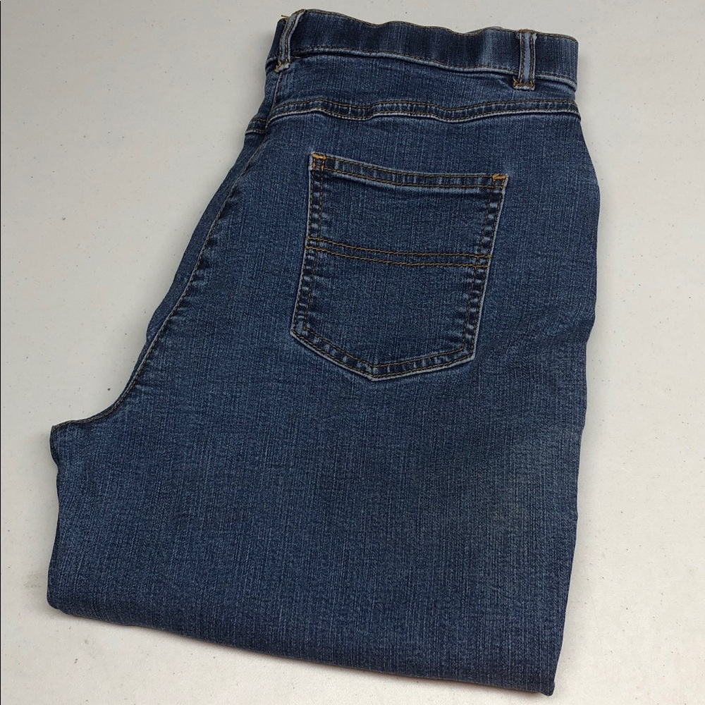 ALLISON DALEY RELAXED ANKLE STRAIGHT LEG JEANS 6/28x27 ⭐️